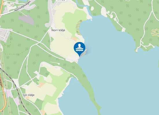 Map of Norr-Välje