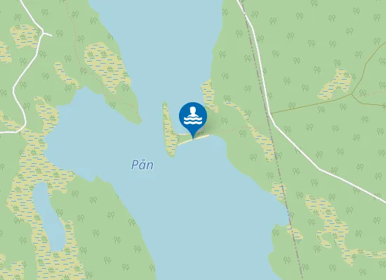 Map of Pånstranden