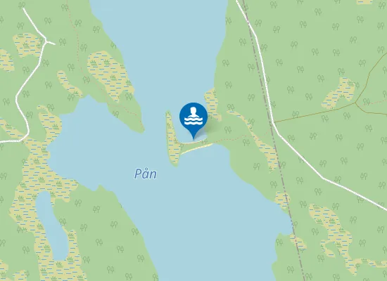 Map of Norra Pånstranden