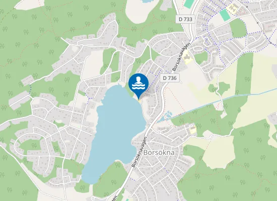 Map of Borsöknabadet