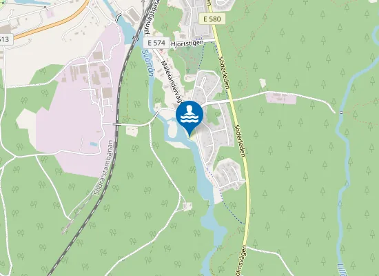 Map of Tmmerö Badplats