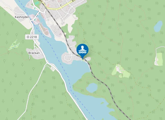 Map of Bocken Badplats