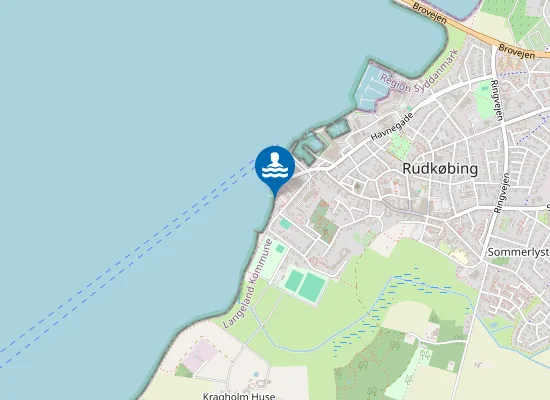 Map of SØBADEANSTALT