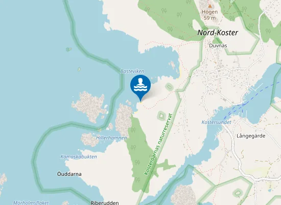 Map of Björnsängen