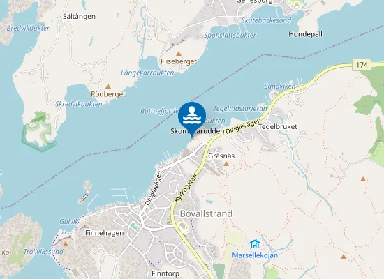 Map of Skomakarviken
