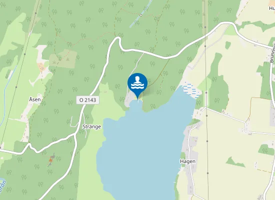 Map of Strömmersvik