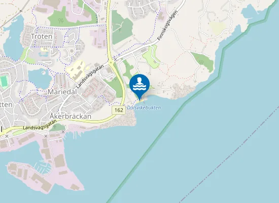 Map of Gullmarsbaden