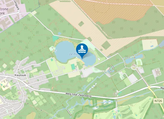 Map of Houthalen-Helchteren De Plas