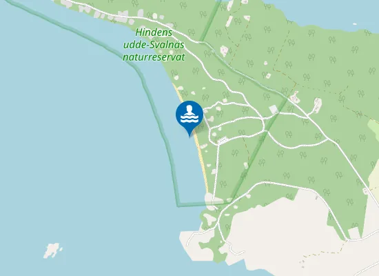 Map of Söne strand