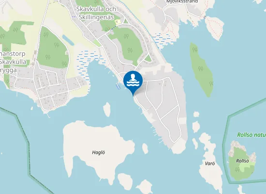 Map of Grönadals Strand