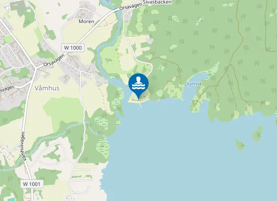 Map of Våmåbadet