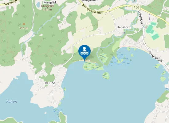 Map of Ekelund