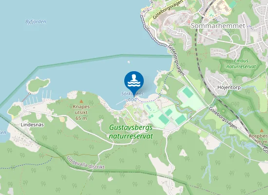 Map of Gustavsberg