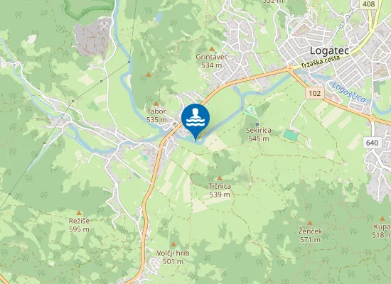 Map of Plaža