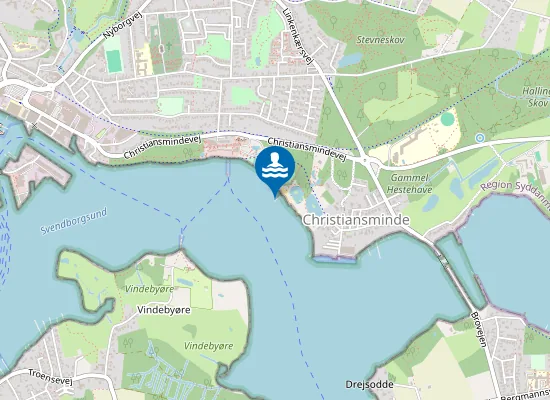 Map of CHRISTIANSMINDE