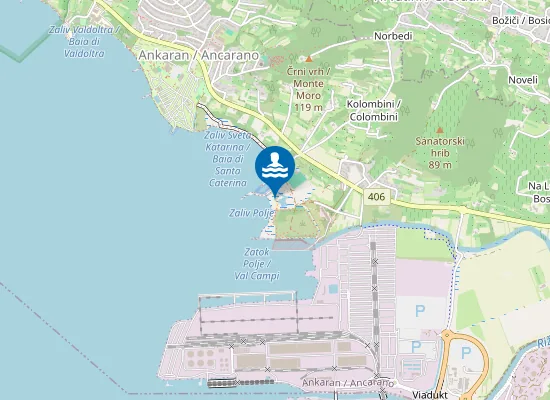 Map of Školjčišče