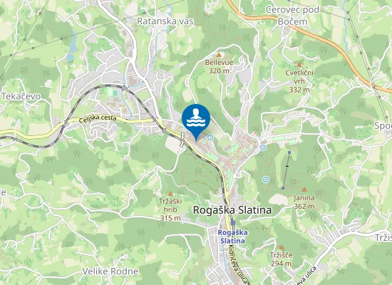 Map of Rogaška Riviera