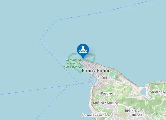 Map of Punta