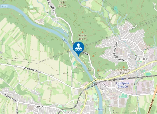 Map of Jožetove terase