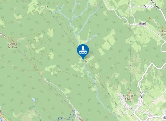Map of Tolmun potoka slatna