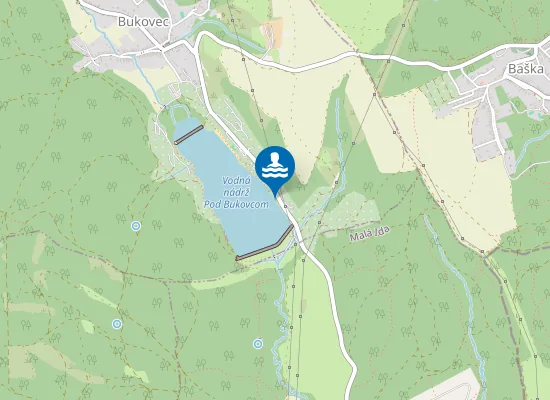 Map of FKK/Nudapláž Bukovec