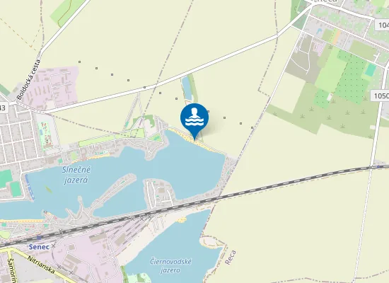 Map of Piata pláž