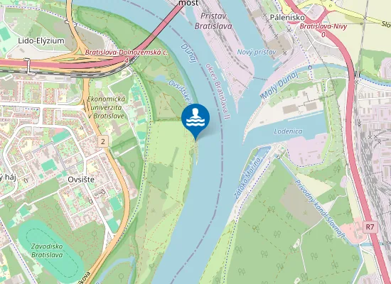 Map of Ovsištská riviéra