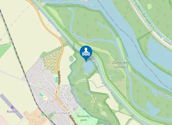 Map of Plážový ostrov A