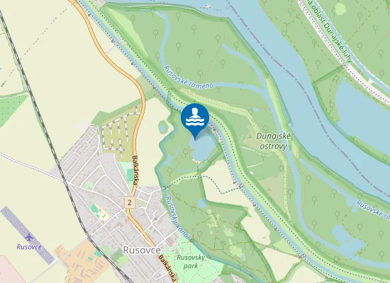 Map of Plážový ostrov B