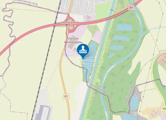 Map of Piňopláž