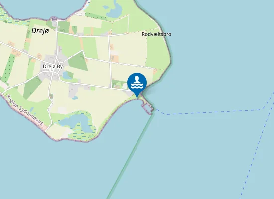 Map of DREJØ