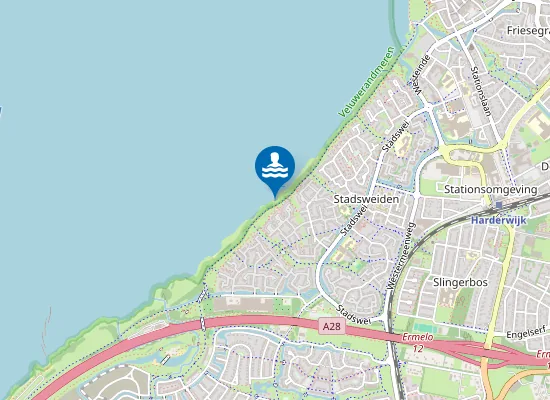 Map of Muidenstrand