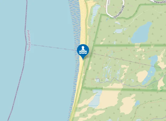 Map of Bloemendaal aan Zee