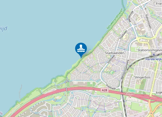 Map of IJsselmeerstrand