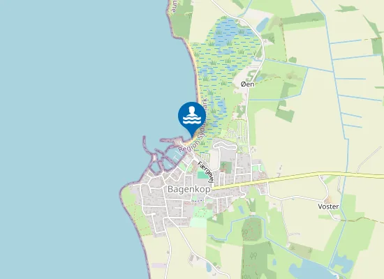 Map of Bagenkop Sommerland