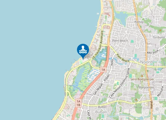 Map of St. Regis Aruba Resort