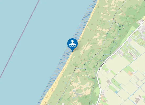 Map of Naaktstrand Noordwijk