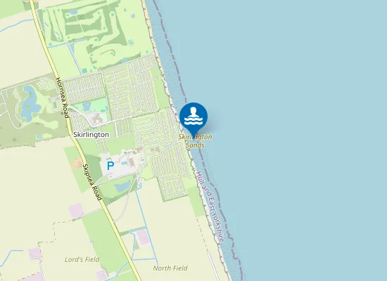 Map of Skirlington Sands