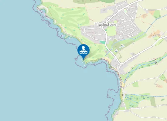 Map of Ireland Sands