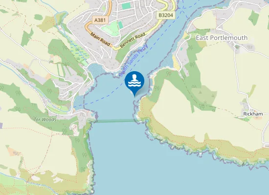Map of Ripple Sand