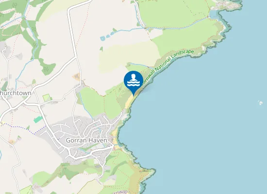 Map of Great Perhaver Beach