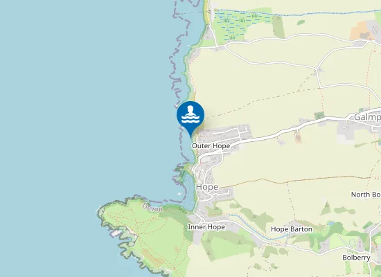 Map of Woolman Cliff