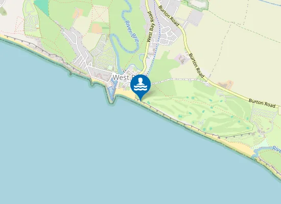 Map of East Beach