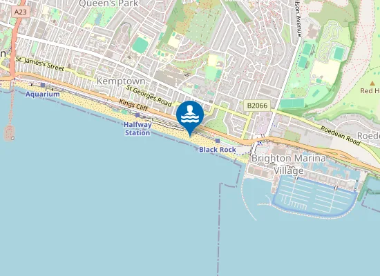 Map of Duke's Mound Naturist Beach