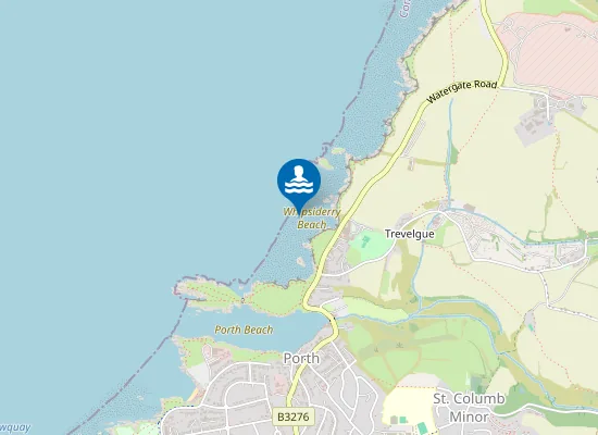 Map of Whipsiderry Beach