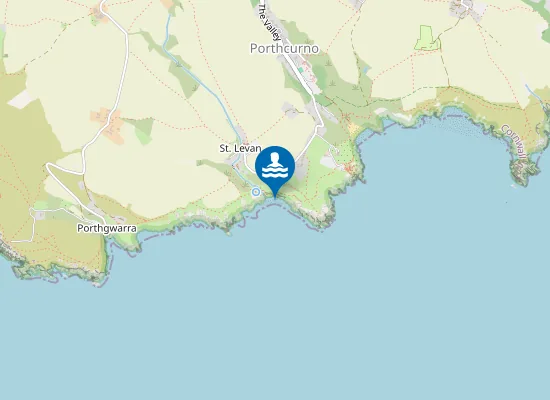 Map of Porth Chapel