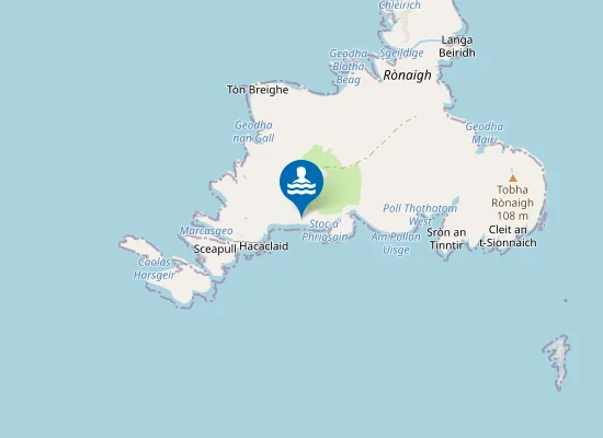 Map of Leac na Sgròb
