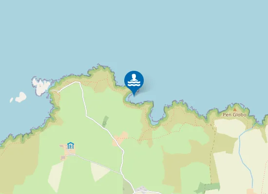 Map of Pwlluog Bay