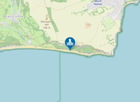 Map of Hooken Beach