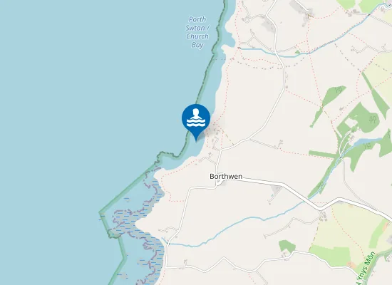 Map of Porth Trwyn